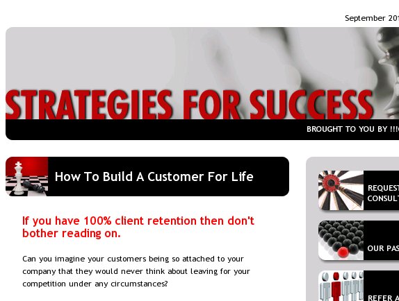Build a customer for life