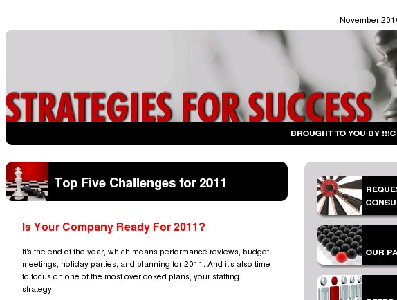 Don't let these challenges derail your company in 2011